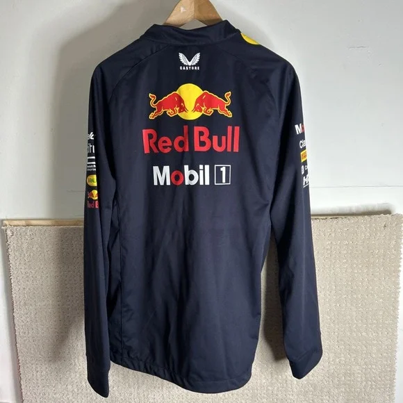 Red Bull Racing F1 2023 Team Soft Shell Jacket L- NEW! - Picture 7 of 9